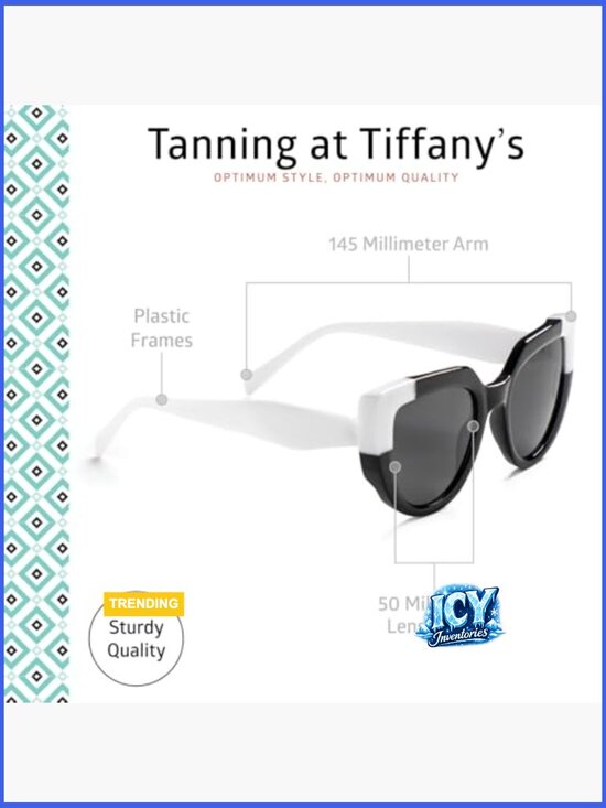 Oversized Cat Eye Retro Sunglasses with UV Protection for Women main image 2